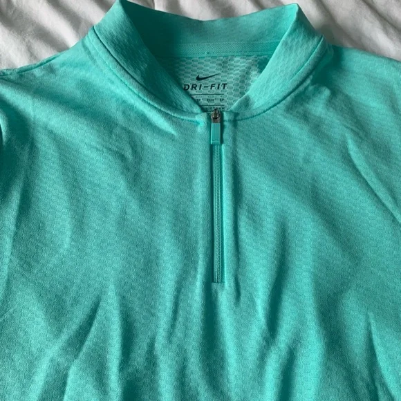 Women’s Mint Nike QZ Performance Shirt - Picture 5 of 8